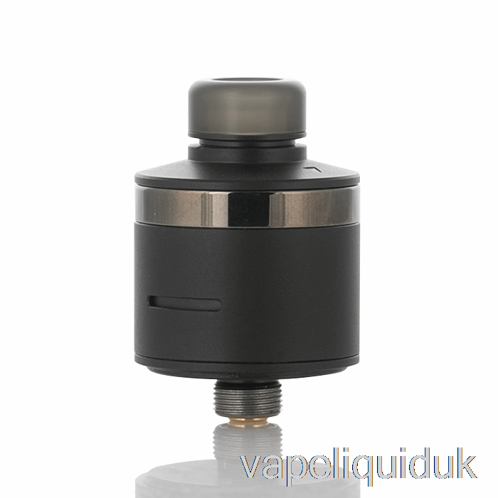 BP Mods BUSHIDO V3 22mm BF RDA DLC Black + Gunmetal Vape Juice